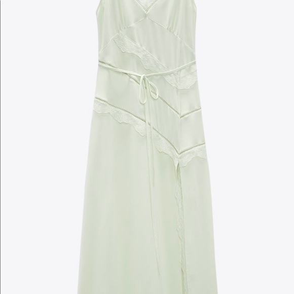 Zara Long Slip Dress - Picture 3 of 6
